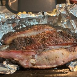 Wholly Smoke Bar-Q - Close up of ribs