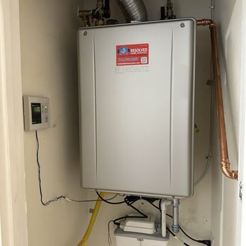Resolved Home Services - Tankless at a different angle - Plumbing Near Me - Huntington Beach, California Resolved Home Services - Tankless at a different angle - Plumbing Near Me - Huntington Beach, California
