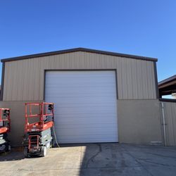 Jake's Overhead Door - 14 x 14 insulated installed for Rabern rentals