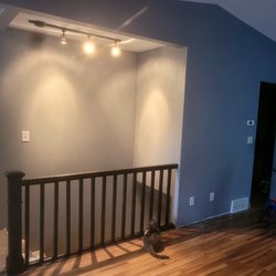 Nate’s Handyman Services - New railing was a wall with door to go in basement