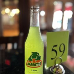 Like Jarritos (they got several flavors) but I feel lime pairs nicely with their food.
