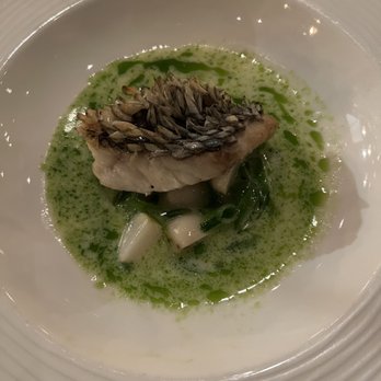 La Toque - Black bass - French Near Me - Napa, California