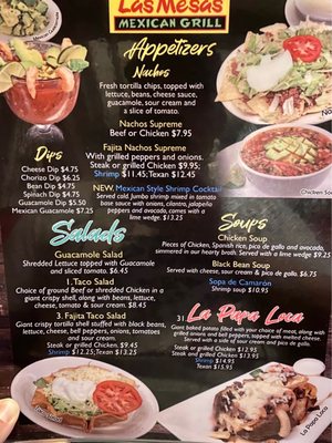 Menu photo 5 Las Mesas Mexican Grill Calera, AL Menu photo 5 Las Mesas Mexican Grill Calera, AL