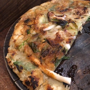 Five Senses - Seafood Pancake - Korean Near Me - New York, New York Five Senses - Seafood Pancake - Korean Near Me - New York, New York