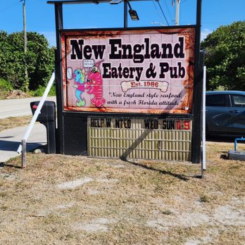 New England Eatery & Pub - Seafood Near Me - Melbourne Beach, Florida