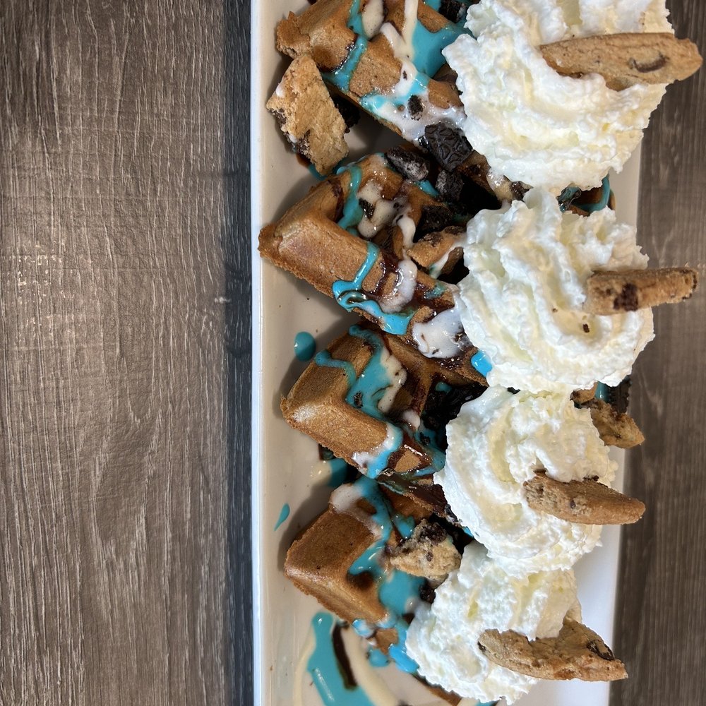 The Brunch House - Cookie Monster Waffle - Breakfast & Brunch Near Me - Temecula, California