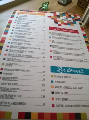 Menu photo 5 La Cantina Namur, WNA