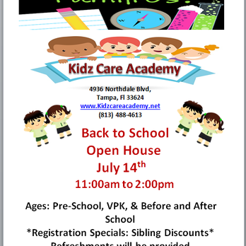 Kidz Care Academy - Preschools Near Me - Tampa, Florida Kidz Care Academy - Preschools Near Me - Tampa, Florida