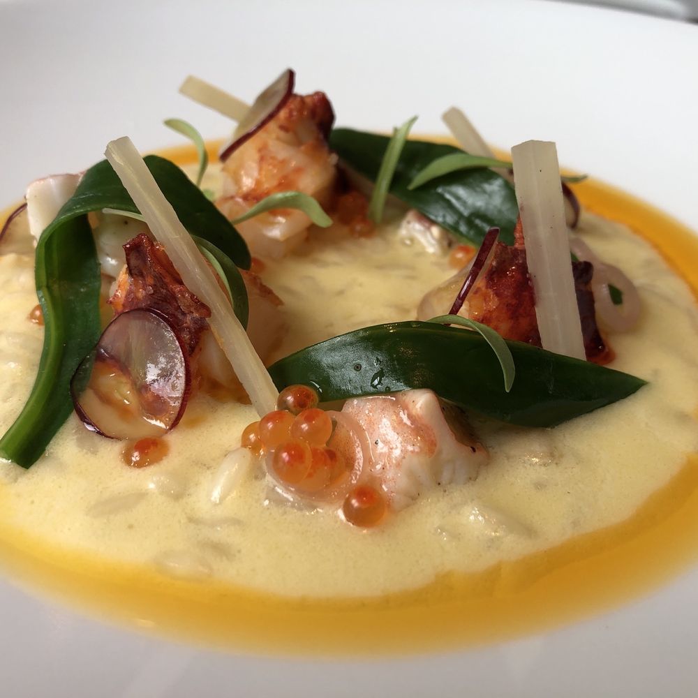 Dinner by Heston Blumenthal - Lobster with curry rice - British Near Me - London, XGL