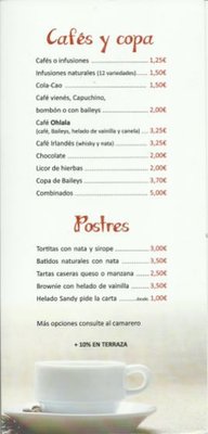Menu photo 1 Oh La La Leganés, M