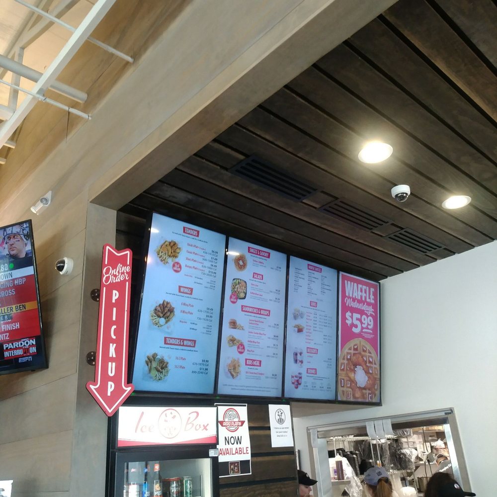 Slim Chickens - Order board. - Chicken Wings Near Me - Wichita, Kansas Slim Chickens - Order board. - Chicken Wings Near Me - Wichita, Kansas
