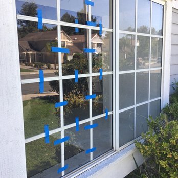 The Glass Guru - Left side was broken. Old grids were luckily able to be removed and reattached thanks to careful workmanship. - Glass & Mirrors Near Me - Temecula, California The Glass Guru - Left side was broken. Old grids were luckily able to be removed and reattached thanks to careful workmanship. - Glass & Mirrors Near Me - Temecula, California