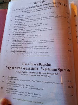 Menu photo 5 Satluj Munich, BY