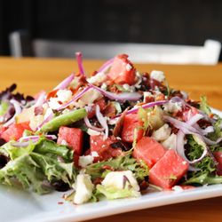 Watermelon feta salad