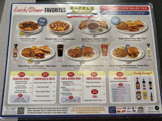 Menu photo 8 Waffle House - Austin Austin, TX