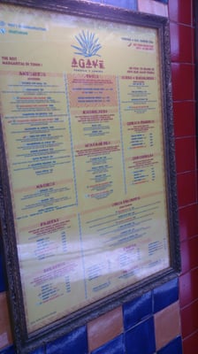 Menu photo 5 Agave Wan Chai Hong Kong, HK
