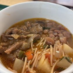 Don Matute - Fidel soup with beef and beans