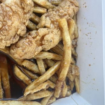 Kong Dog Chicago Premium Outlets - It suppose to be chicken tenders and fries, but it look like chicken tender and French fry soup - Hot Dogs Near Me - Aurora, Illinois Kong Dog Chicago Premium Outlets - It suppose to be chicken tenders and fries, but it look like chicken tender and French fry soup - Hot Dogs Near Me - Aurora, Illinois