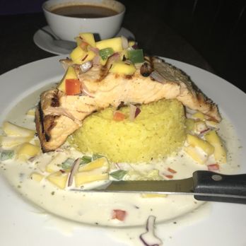 Samui Thai Cuisine - Mango Salmon - Thai Near Me - Plano, Texas