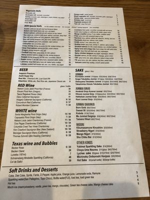 Menu photo 2 Bon Japanese Cuisine Austin, TX