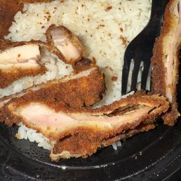 Chicken katsu looks like chicken toe