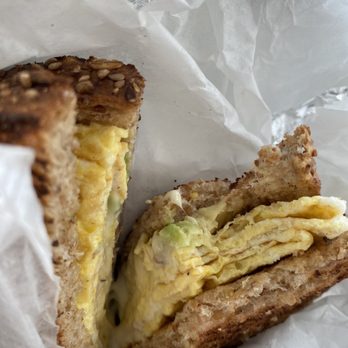 Township Bagel Cafe - Egg, cheese, avocado breakfast sandwich on wheat toast. - Breakfast & Brunch Near Me - Sewell, New Jersey