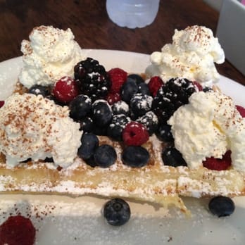 Nero Waffles - Berry White - Desserts Near Me - Vancouver, British Columbia