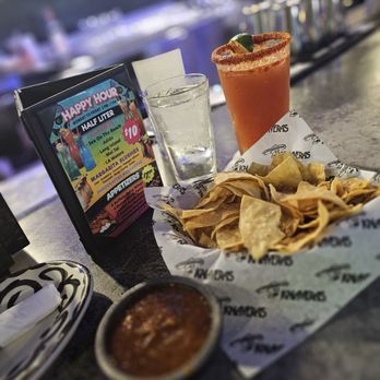 Kalaveras - Chips with Pacifico Michilada - Mexican Near Me - Corona, California Kalaveras - Chips with Pacifico Michilada - Mexican Near Me - Corona, California