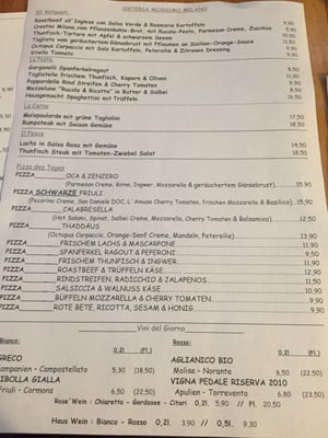 Menu photo 4 Osteria Mossimo Milano Dusseldorf, NW