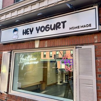 Hey Yogurt - Outside - Ice Cream & Frozen Yogurt Near Me - Hoboken, New Jersey