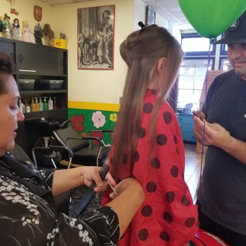 Over The Rainbow - Thank you for making her first haircut memorable - Kids Hair Salons Near Me - Northridge, California