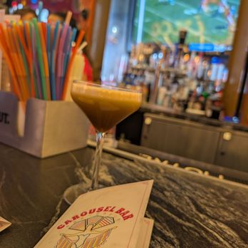 Carousel Bar - Guinness Espresso Martini - Cocktail Bars Near Me - Las Vegas, Nevada