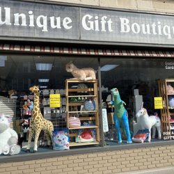 Unique Gift Boutique - So many neat things in the window!