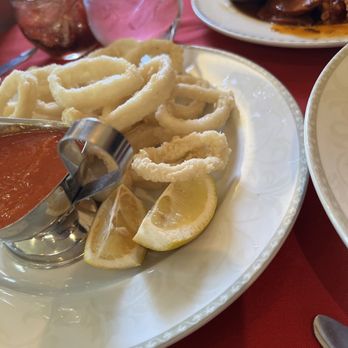 4 Seasons Mediterranean Restaurant - Crispy CalamariCalamari - Wine Bars Near Me - Wharton, New Jersey