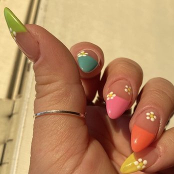 Tustin Nails Spa - My first set by Trish! - Nail Salons Near Me - Orange, California