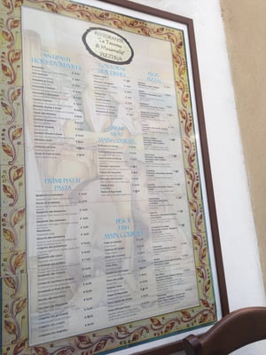 Menu photo 3 La Taverna di Masaniello Amalfi, SA Menu photo 3 La Taverna di Masaniello Amalfi, SA