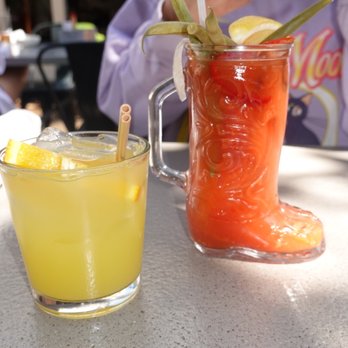 Cheeky's - Bloody Mary and a Rum drink that was off the menu - Breakfast & Brunch Near Me - Palm Springs, California