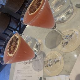 Raspberry lemon martinis because they were out of the lychee Raspberry lemon martinis because they were out of the lychee