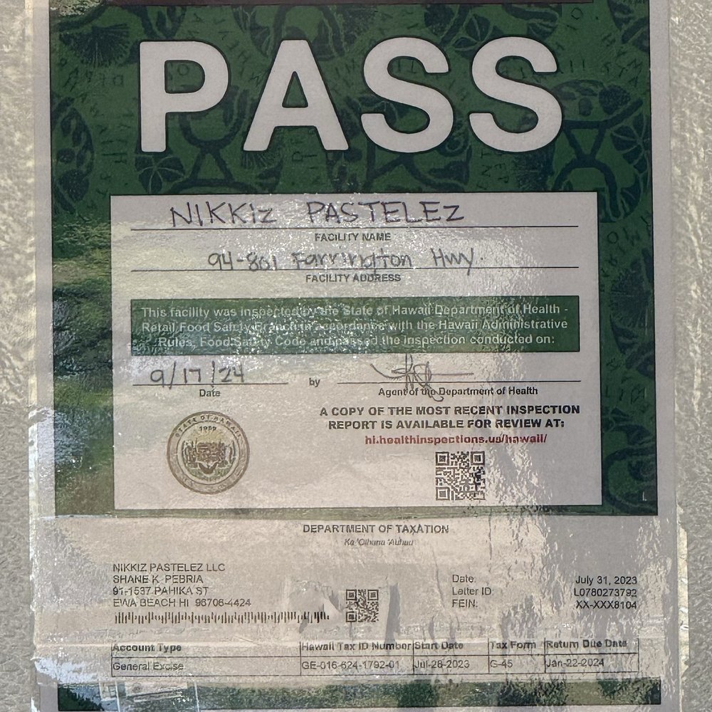 Nikkiz Pastelez - Green Pass! - Food Trucks Near Me - Kapolei, Hawaii Nikkiz Pastelez - Green Pass! - Food Trucks Near Me - Kapolei, Hawaii