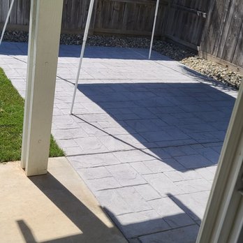 Choice One Landscape - Great job on the colored and stamped concrete! - Landscaping Near Me Choice One Landscape - Great job on the colored and stamped concrete! - Landscaping Near Me