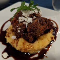 Gusto - Chicken and polenta. The breading to meat ratio was a bit of but otherwise this is a masterpiece of a dish