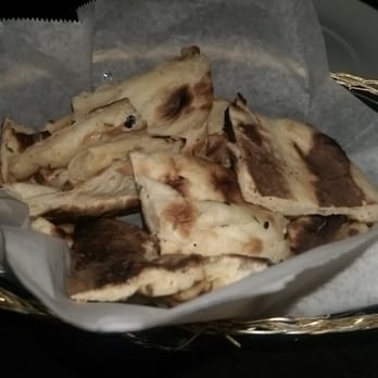 India House - Garlic naan, just OK. Pay a little more and get the stuffed naans. - Indian Near Me - Chicago, Illinois India House - Garlic naan, just OK. Pay a little more and get the stuffed naans. - Indian Near Me - Chicago, Illinois