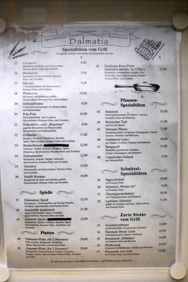 Menu photo 1 Dalmatia Königslutter, NI