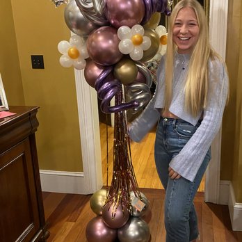 Balloons With a Flair - Happy 20th Birthday Hannah!!! - Balloon Services Near Me Balloons With a Flair - Happy 20th Birthday Hannah!!! - Balloon Services Near Me