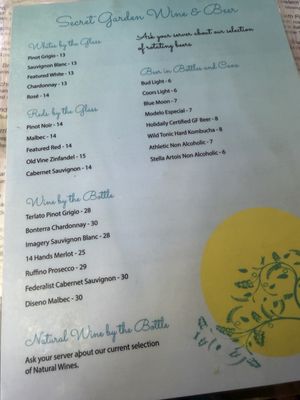 Menu photo 5 Secret Garden Cafe Sedona, AZ Menu photo 5 Secret Garden Cafe Sedona, AZ