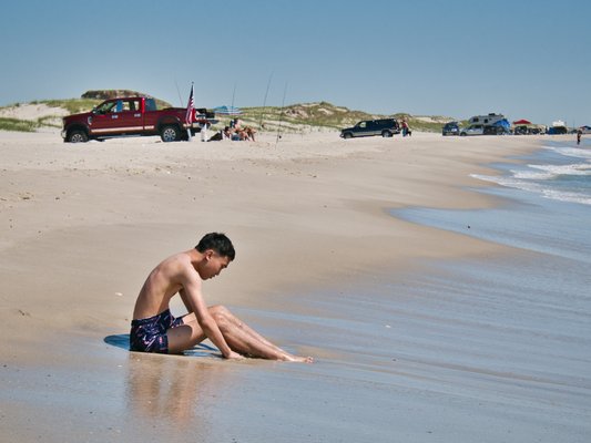 Island Beach State Park by null