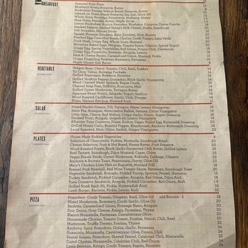 Gjelina - Menu - New American Near Me - Venice, California Gjelina - Menu - New American Near Me - Venice, California