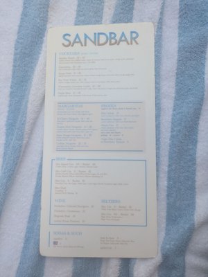Menu photo 2 SandBar Kissimmee, FL