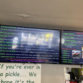 The Spicey Pickle - Menu - Tex-Mex Near Me - Lewiston, New York