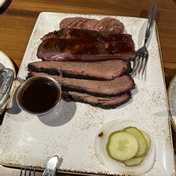 Killen's - Three Killens BBQ Plate 3 Meat - Southern Near Me - Houston, Texas Killen's - Three Killens BBQ Plate 3 Meat - Southern Near Me - Houston, Texas